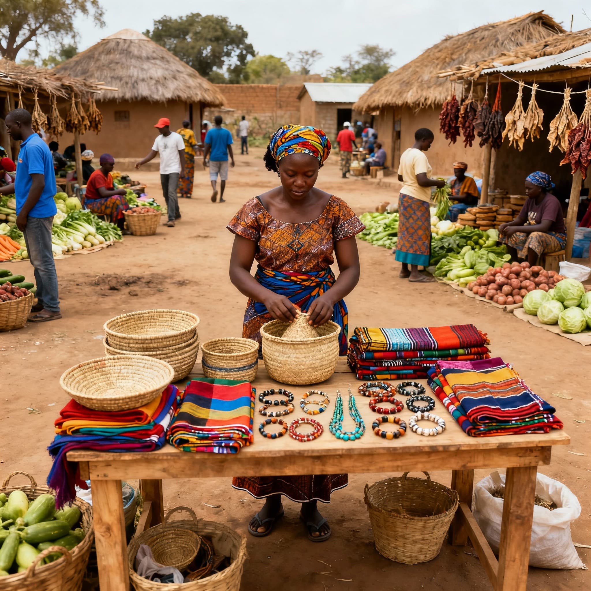 Volunteers working together - representing mission